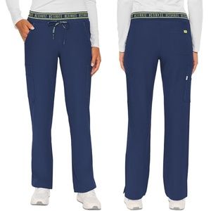 med couture activate collection flow cargo pants | navy | medium